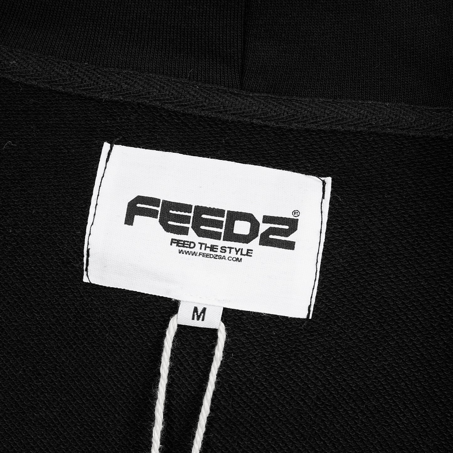 PURE ZIPPER - BLACK Feedz