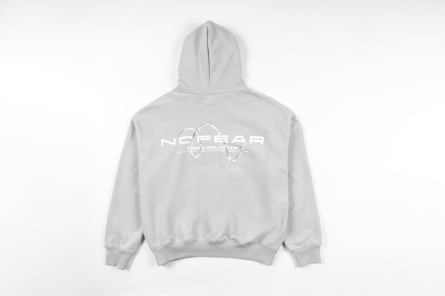 NoFear Hoodie - Light Grey