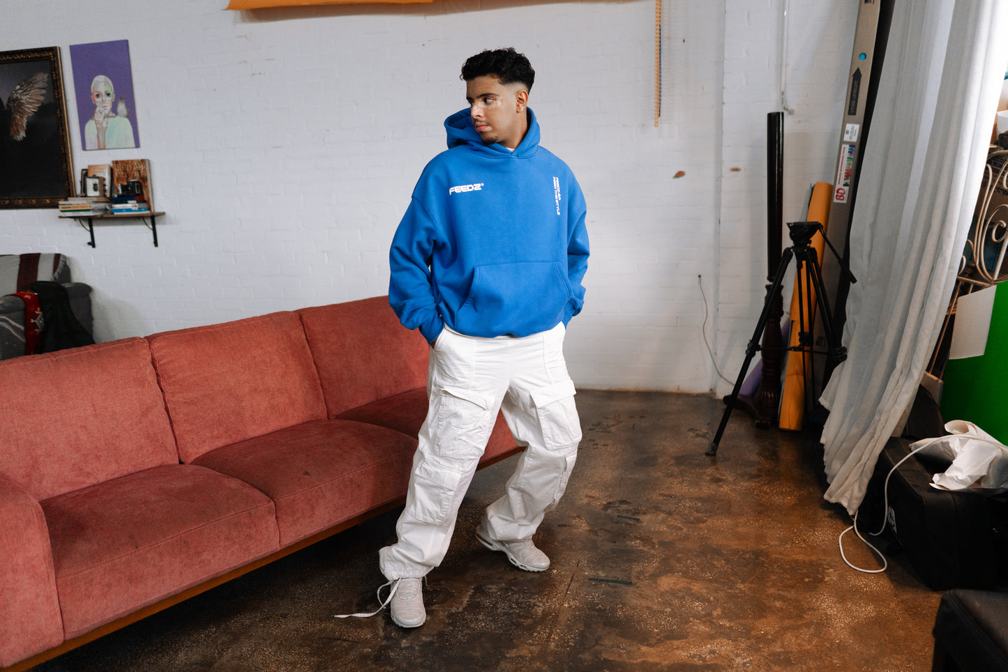 Faith In Future Hoodie - Blue