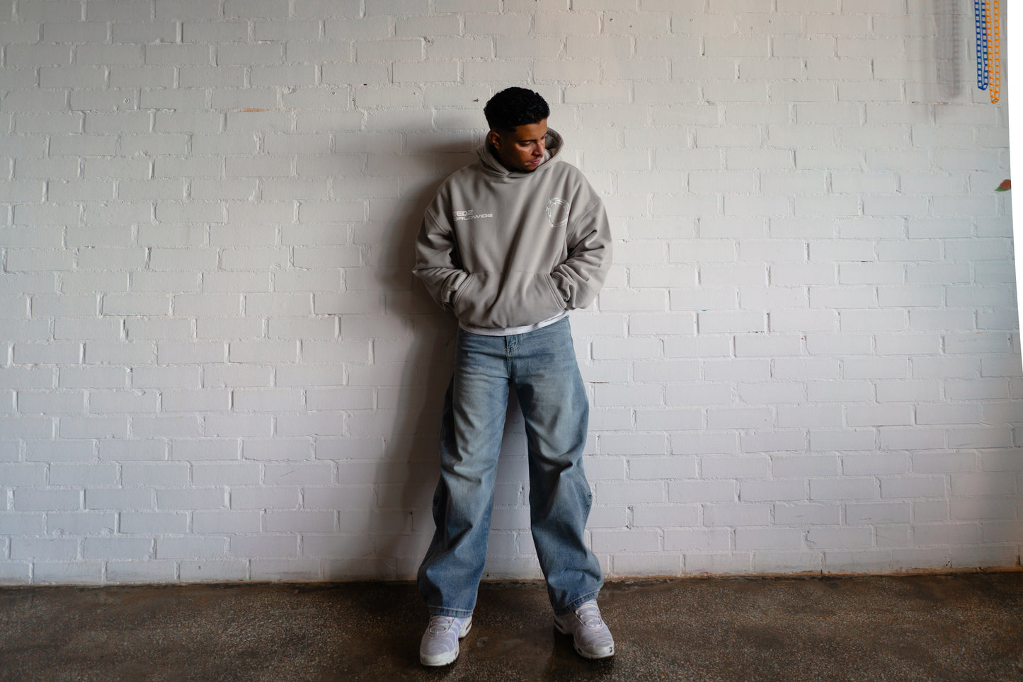 NoFear Hoodie - Light Grey