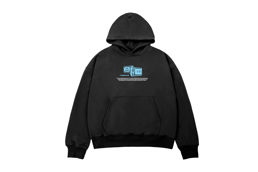 Influence Hoodie - Black Feedz