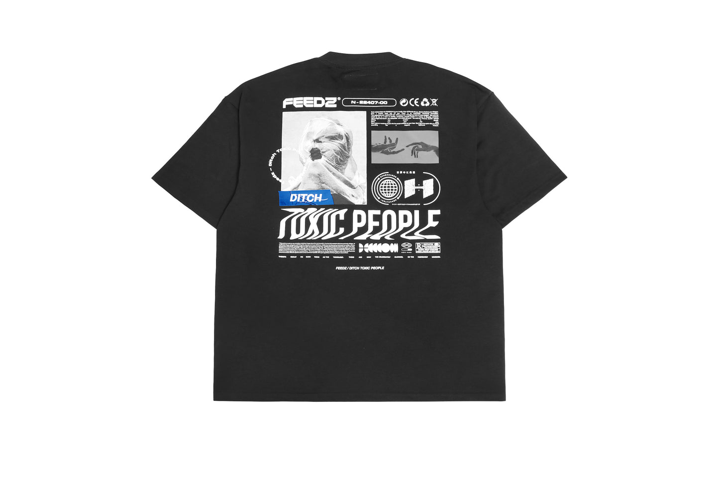 Ditch Toxic people  -  Black