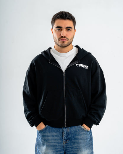 PURE ZIPPER - BLACK