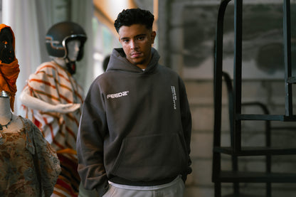 Stay Weird Hoodie - Dark Grey