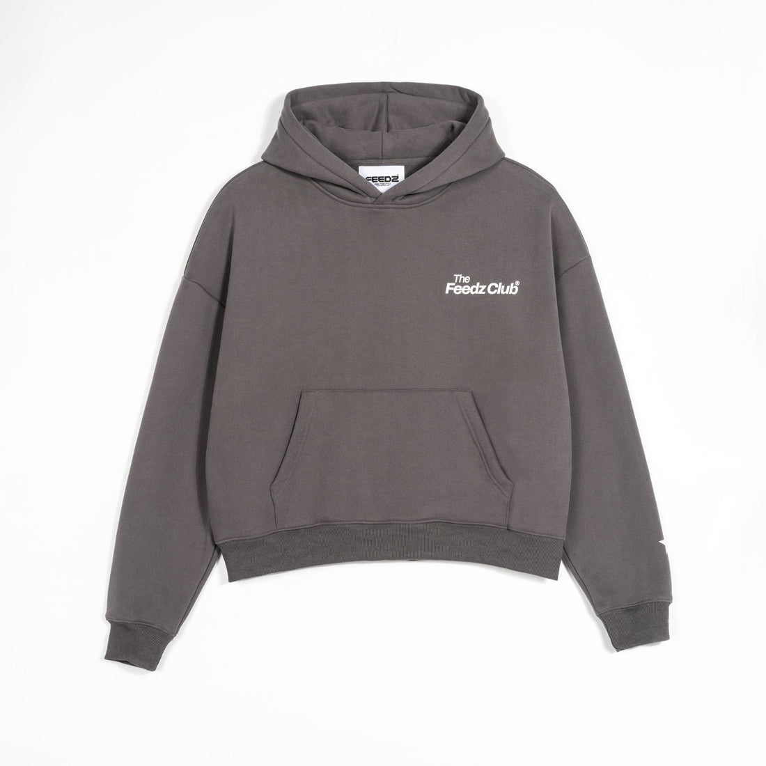 Feedz Club Charcoal Hoodie - Unisex Feedz