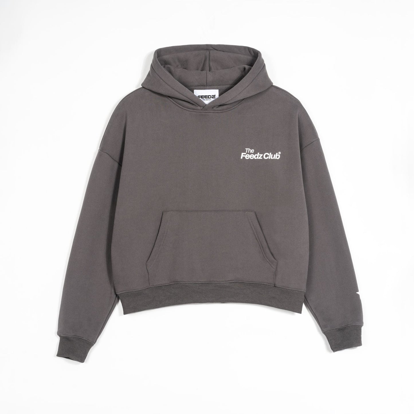Feedz Club Charcoal Hoodie - Unisex Feedz