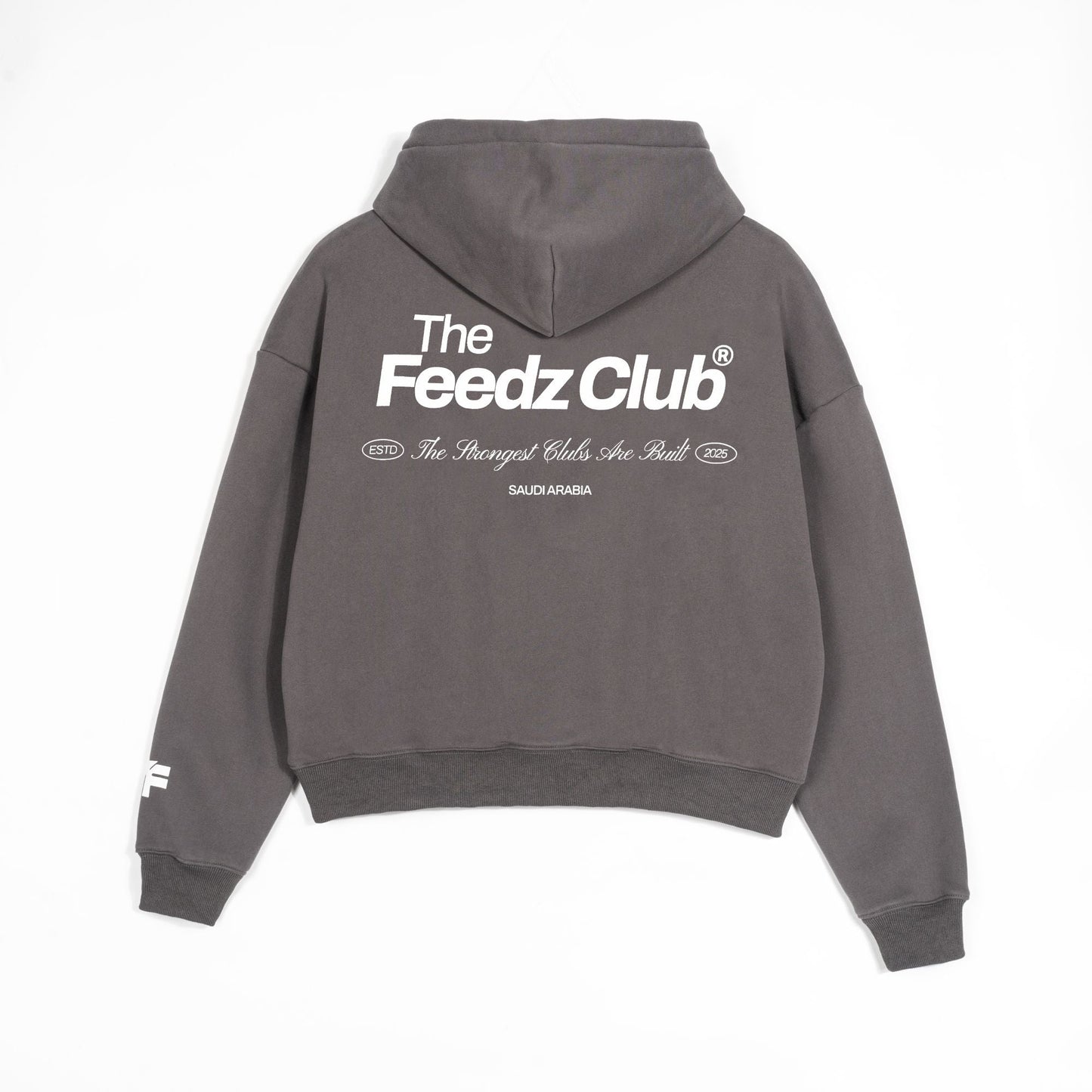 Feedz Club Charcoal Hoodie - Unisex Feedz