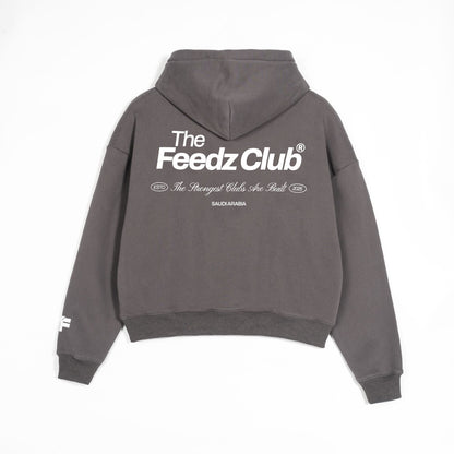 Feedz Club Charcoal Hoodie - Unisex Feedz