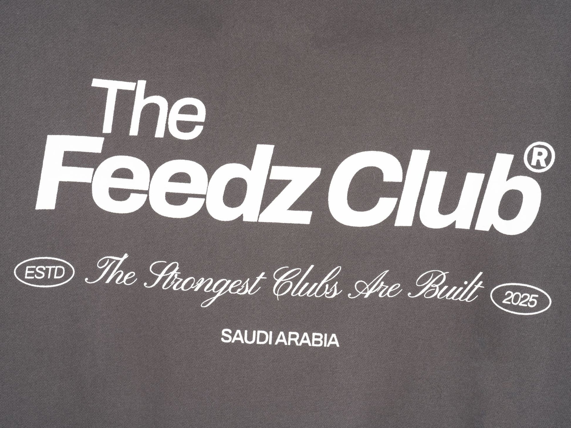 Feedz Club Charcoal Hoodie - Unisex Feedz
