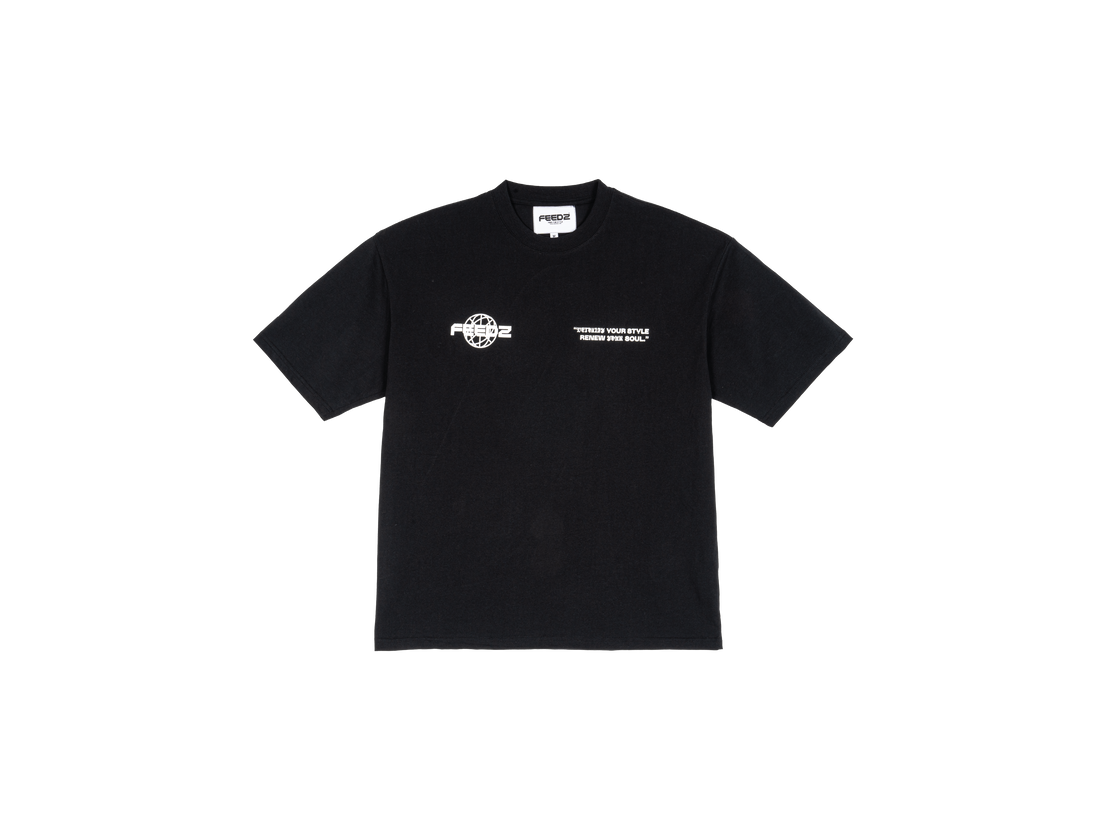 Feedz Renew Your Soul  Tee - Black Feedz