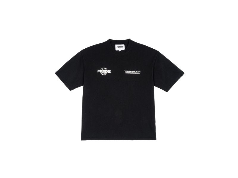 Feedz Renew Your Soul  Tee - Black Feedz
